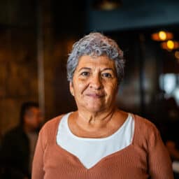 Portrait of a senior woman